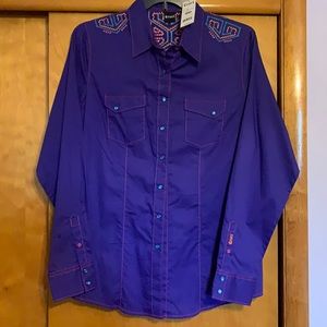 embroidered western shirt